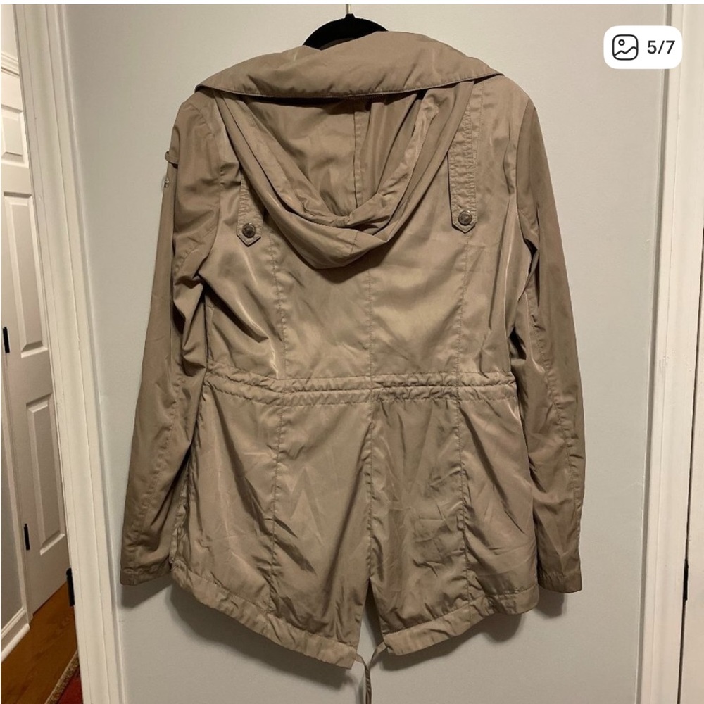 Bcbgeneration Beige Utility Jacket With Hood - image 3